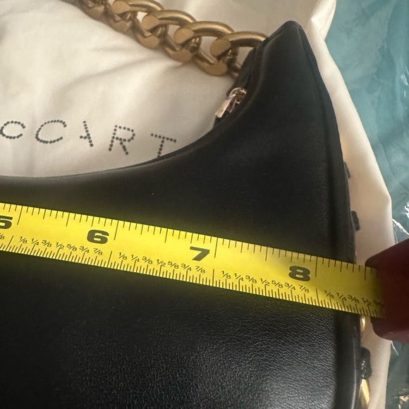 INC Stella McCartney Frayme hobo zip bag. - Picture 5 of 11